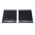 thumbnail image 1 of Mini Rubber Wheel Chock Set, Anti Aging 5x3x2-1/2in Tires Block Enhanced Stability  for ATVs, 1 of 7