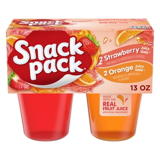 Snack Pack, Juicy Gels, Strawberry Flavored, 5.5 oz, Super Size Snack Pack, Juicy Gels, Strawberry Flavored, 5.5 oz, Super Size