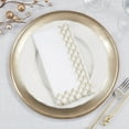 thumbnail image 3 of Saro Lifestyle Scalloped Edge Napkin (Set of 4), 3 of 3