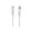 White, variant on Black Box Slim-Net Cat.6 UTP Patch Network Cable