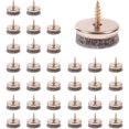 thumbnail image 1 of Deslizadores para muebles: paquete de 32 deslizadores para sillas. Los fieltros Furniture Pad Ave de 5 mm de espesor son una protección ideal para las patas de la silla. Deslizamiento de silla con fác, 1 of 5