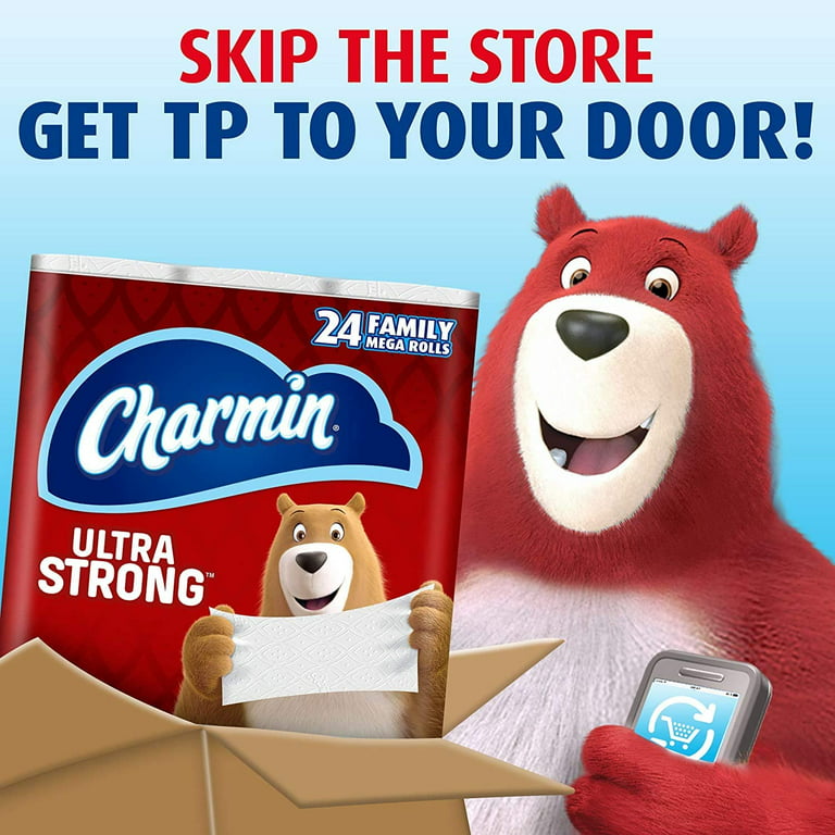 Charmin “family mega” size toilet paper roll is too big for my