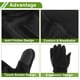 thumbnail image 4 of Guantes de ciclismo de dedo completo para hombres, guantes de motocicleta para escalar, motocicleta, ciclismo, forro polar, negro, talla única, 4 of 6