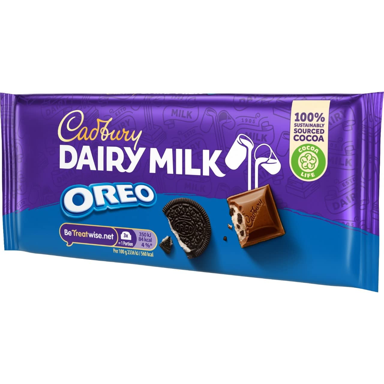 Cadbury Dairy Milk Oreo Chocolate 120g
