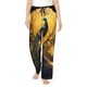 thumbnail image 1 of Fotbe Elegant Gold Leaf Peacock Pantalones de Pijama para Mujer, Pantalones de Dormir, Pantalones Pj con Cordón y Bolsillos-XX-Large, 1 of 6