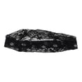 thumbnail image 3 of Ofertas Únicas 1 Pc Diadema de Encaje Floral Ancha para Mujeres Negra, 3 of 5