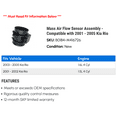 thumbnail image 2 of Mass Air Flow Sensor Assembly - Compatible with 2001 - 2005 Kia Rio 2002 2003 2004, 2 of 2