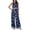 Blue#03, variant on 2 Piece Sets for Women Going Out Comfy Crew Neck Sleeveless Crop Top Drawstring Waist Wide Leg Pants Suit Stylish Geometric Print Summer Sets Versatile Casual Beach Vacation Outfits S
