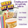 thumbnail image 4 of Fusion Select Ultimate Passion Fruit Bubble Tea DIY Kit – 3-in-1 Bubble Tea Powder, Flavored Bursting Boba, Large Straw, 4 of 8