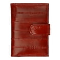 thumbnail image 4 of Genuine Eel Skin Credit Card Case with Snap Closure E 570, 4 of 5