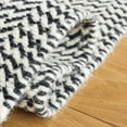 thumbnail image 5 of SAFAVIEH Vermont Zavia Chevron Runner Rug, Black/Ivory, 2'3" x 8', 5 of 8
