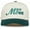 Boy Mom - Green/Beige, variant on Trucker Hat – Vintage Two-Tone Snapback Baseball Cap with Embroidered Design - Sorry About My Husband - Beige/Red
