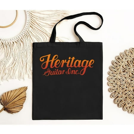 vintage Heritage Guitars Essential Logo Tote Bag Funny Logo TEE Tote Bag S to -TH22709