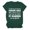 Green, variant on WREESH Women's Fashion Letter Print T-Shirts Summer Casual Crew Neck Short Sleeve Tops Gray