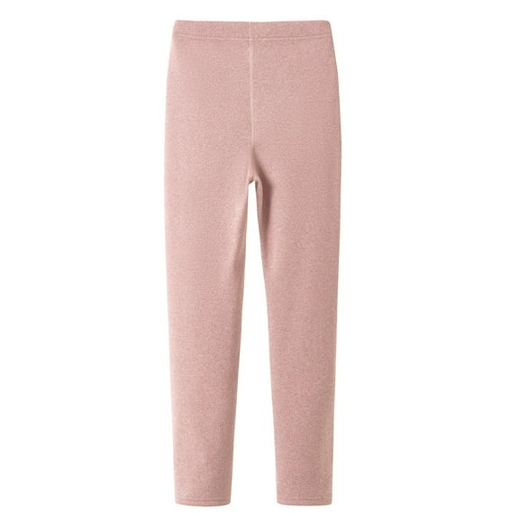 Women's Lined Thermal Winter Warm Soft Stretch High Waist Trousers Comfortable Casual Everyday Wear Pants Elastic High Waisted Straight Leg Pull On Trousers