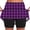 1_Purple, variant on Tmtolofot women's skort 2024 summer female basic casual shorts for women Biker Polka Dot Print comfy knickers Biker Running Athletic Athletic skorts