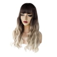 thumbnail image 4 of Health & Personal Care Fashion Girl Rose Net Gradient Color T Crochet Braids Wavy Small Curly Hair Wigs Je, 4 of 4