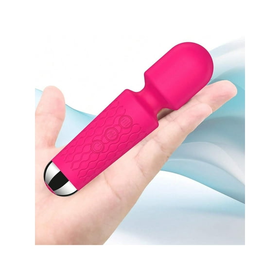 Powerful Handheld Wand Massager with 10 Pulse Settings, Personal Total Body Therapy Massager for Sports Recovery, Muscle Aches, Body PainE009