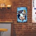 thumbnail image 3 of Girl Sheet Metal Drawing Metal Painting Tin Wall Home Poster Dormitorio Art Sign Tmvgtek Para estrenar, 3 of 9