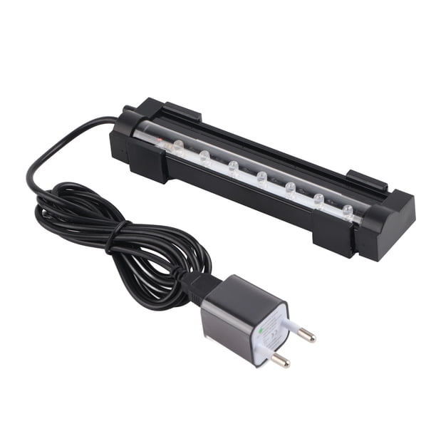 Luz LED Para Acuario, Luz Para Pecera De Burbujas, Luz De Acuario Multiusos De Plástico Para Peces De Pecera De Acuario