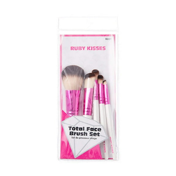 Ruby Kiss Total Face Makeup Brush Kit - RA01