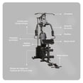 thumbnail image 4 of Gimnasio Multifuncional BODYTRAINER HG-321 Entrenamiento en Casa Negro, 4 of 8