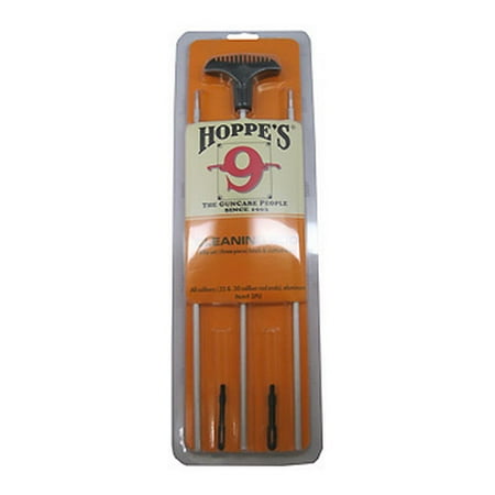 Hoppes Three Piece Rifle 3PU Rod All Caliber Aluminum 3 Piece Poly Bag