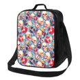 thumbnail image 1 of Balery music Skull record Retro Caja de Almuerzo y Bolsa de Almuerzo para Hombres y Mujeres, Bolsa de Almuerzo Reutilizable con Gran Capacidad, Bolsa de Almuerzo Aislada, 1 of 7