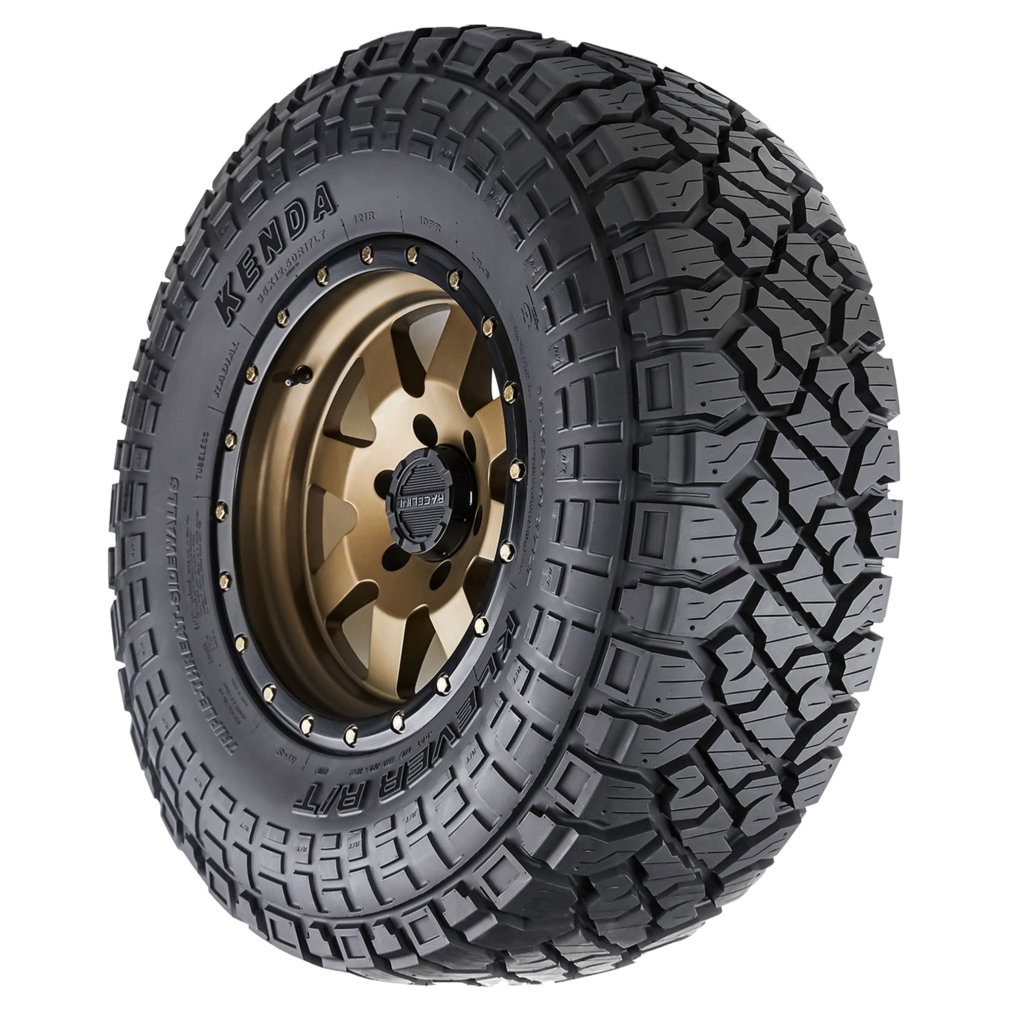 Kenda Klever R/T KR601 LT33X12.50R22 114R F Light Truck Tire