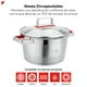 thumbnail image 5 of Bogner Batería De Cocina Acero Inoxidable 6 Piezas BCPS06SS, 5 of 9