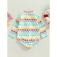 thumbnail image 4 of Suealasg Kids Girls One Piece Swimsuit 1T 2T 3T 4T 5T Little Girl Long Sleeve Zipper Romper Swimwear Child Girls Rash Guard Beach Bathing Suit, 4 of 8