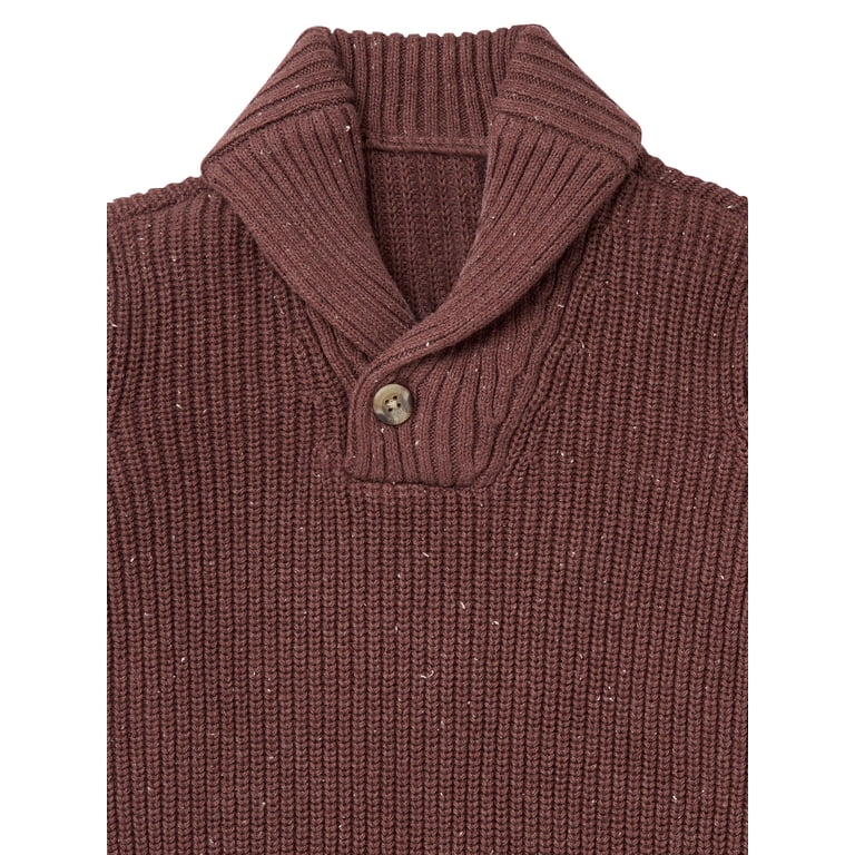 Modern Moments Toddler Boy Shawl Collar Sweater photo 2