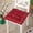 Red, variant on Dining Chair Cushions,Memory Foam Kitchen Chair Cushions Cushion Slow Antimissile Memorys Foam Universals Seat Cushion Non-Slip Seat Pads with Ties for Indoor & Outdoor Dining & Office Chairs