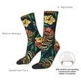 thumbnail image 4 of Fuzoiu Tropical Tribe Mask Print Athletic Crew Socks for Men & Women,Casual Crew Socks,Above Ankle Crew Socks for Business, Casual, 4 of 6