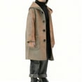 thumbnail image 5 of OGLCCG Boys Casual Trench Coat Kids Winter Single Breasted Long Jacket Trendy Long Sleeve Hooded Pea Coat with Pockets 4-14 Years, 5 of 5