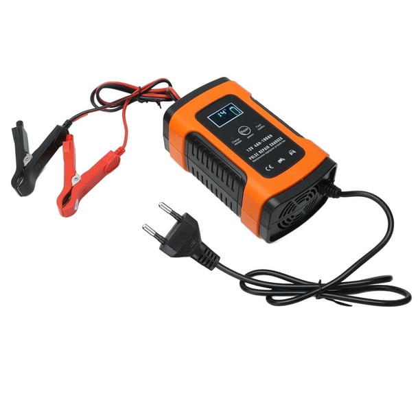 Chargeur de Batterie de Voiture Entièrement Automatique / Manuel Réglable  Intelligent 110-250V 12/24V 10A Réparation d'Impulsions pour Toutes les  Batteries de Véhicule 