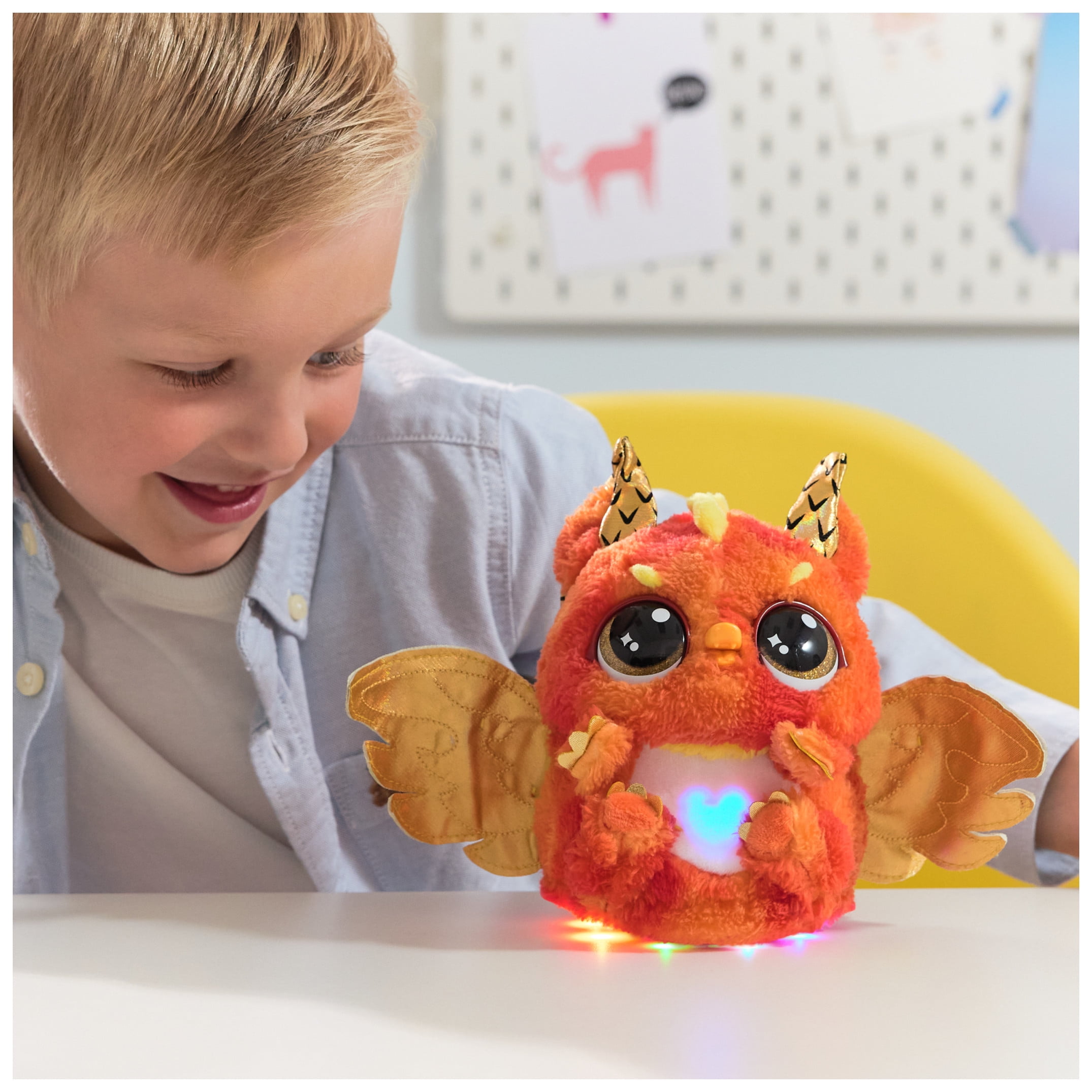 Hatchimals Alive, Mystery Hatch 6.5-inch Draggle Electronic Pet with Mist, Lights & Sounds (Styles Vary)