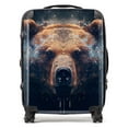 thumbnail image 2 of Brown Bear Face Splashart Suitcase, 2 of 13