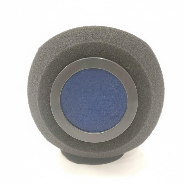 Funda De Espuma Fonoabsorbente Resistente Al Viento Para Micrófono. Esponja Fonoabsorbente Que Reduce El Eco. Protector Antiviento De Espuma Para Micrófono Para Condensador Blue Black C1