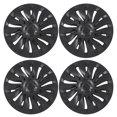 thumbnail image 2 of Wheel Fully Wrap Rim, 4 Pcs Wheel Hub Cap Strong 19in Stylish High Strength  For Model Y, 2 of 8