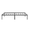 Mainstays 14" Heavy Duty Steel Slat Twin Platform Bed Frame, Black