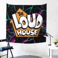 thumbnail image 2 of The Loud House Tapestry 59x59 Inch Wall Hanging Blanket Soft Tablecloth Wall Hanging Tapestries Home Decor Posters For Home Dormitory, 2 of 8