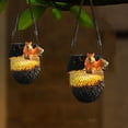 thumbnail image 4 of Yatlte Acorn Bird Feeder, Sturdy Squirrel Proof Outdoor Garden Hanging Wild Bird Feeders, for Woodpeckers, Titmice, Nuthatches, Chickadees, Jays and More, 4 of 6