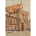 thumbnail image 3 of Erwin Pendl 18x24 Black Modern Framed Museum Art Print Titled - Kapuzinerkirche Wien (1917), 3 of 5