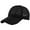 Black, variant on MIASHUI Casual Lace Baseball Cap Women Fashion Floral Brim Adjustable Black