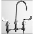 thumbnail image 2 of Chicago Faucets Deck Mounted Centerset Faucet with Optional Spout and Indexed Wristblade Handle, 2 of 2