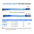 thumbnail image 5 of Petwishup Light USB Rechargeable LED Dog Collar - Adjustable Light up Dog Collar - Waterproof Dog Collar - Flashing Dog Collar Visiblity & Safety for Your Dogs, 5 of 8