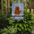 thumbnail image 2 of Carolines Treasures BB5723GF Chow Chow Red Welcome Flag Garden Size  Small multicolor, 2 of 3