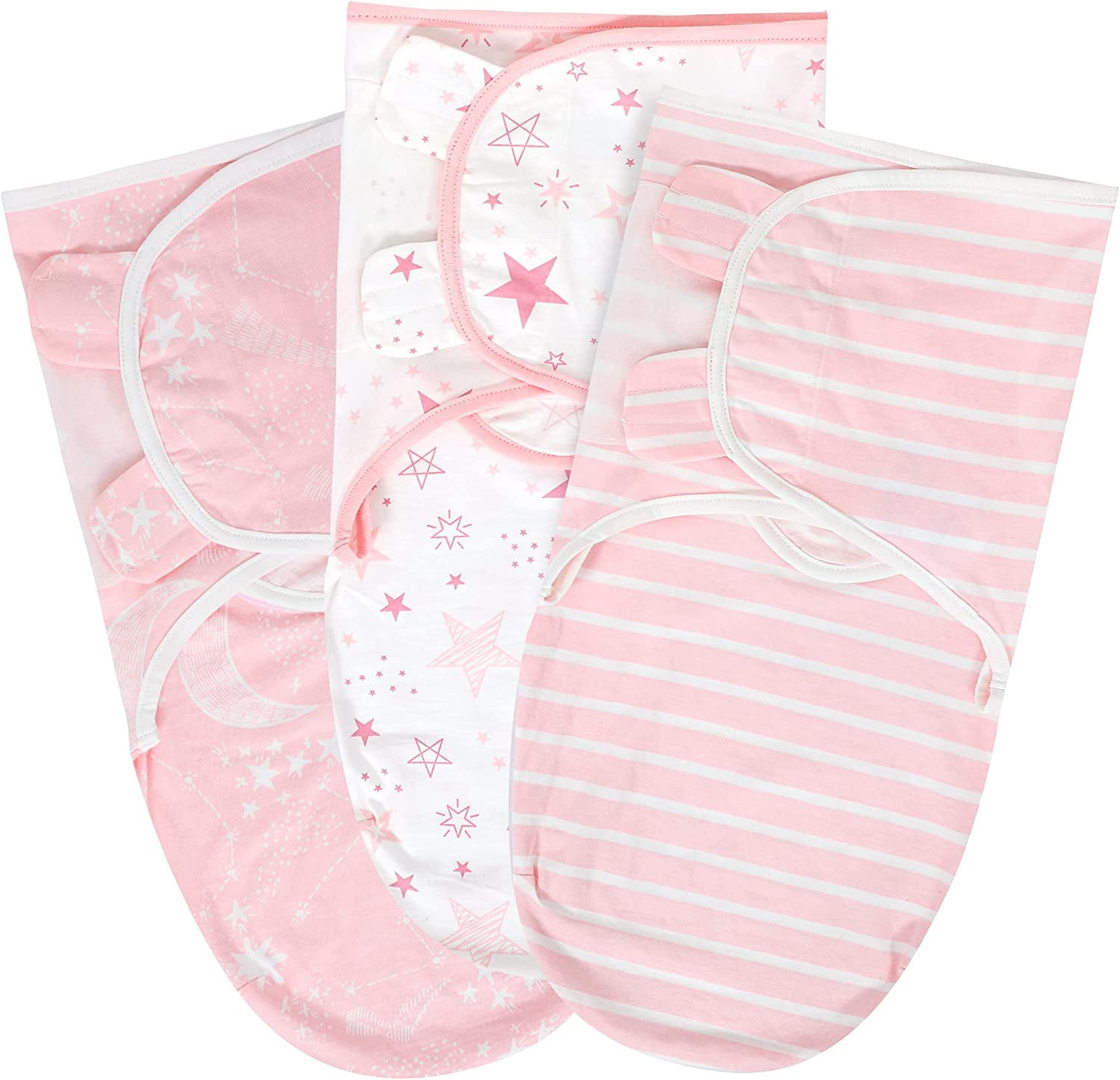 Baby Swaddle Blankets for Boy Girl 3Pack, 03 Months Preemie