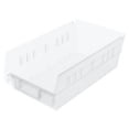 thumbnail image 1 of Caja de basura Nesting Shelf Akro-Mils 30130 de plástico transparente, paquete de 12, 1 of 6